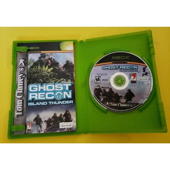 Tom Clancy's Ghost Recon: Island Thunder (Microsoft Xbox, 2003) - Picture 3 of 3